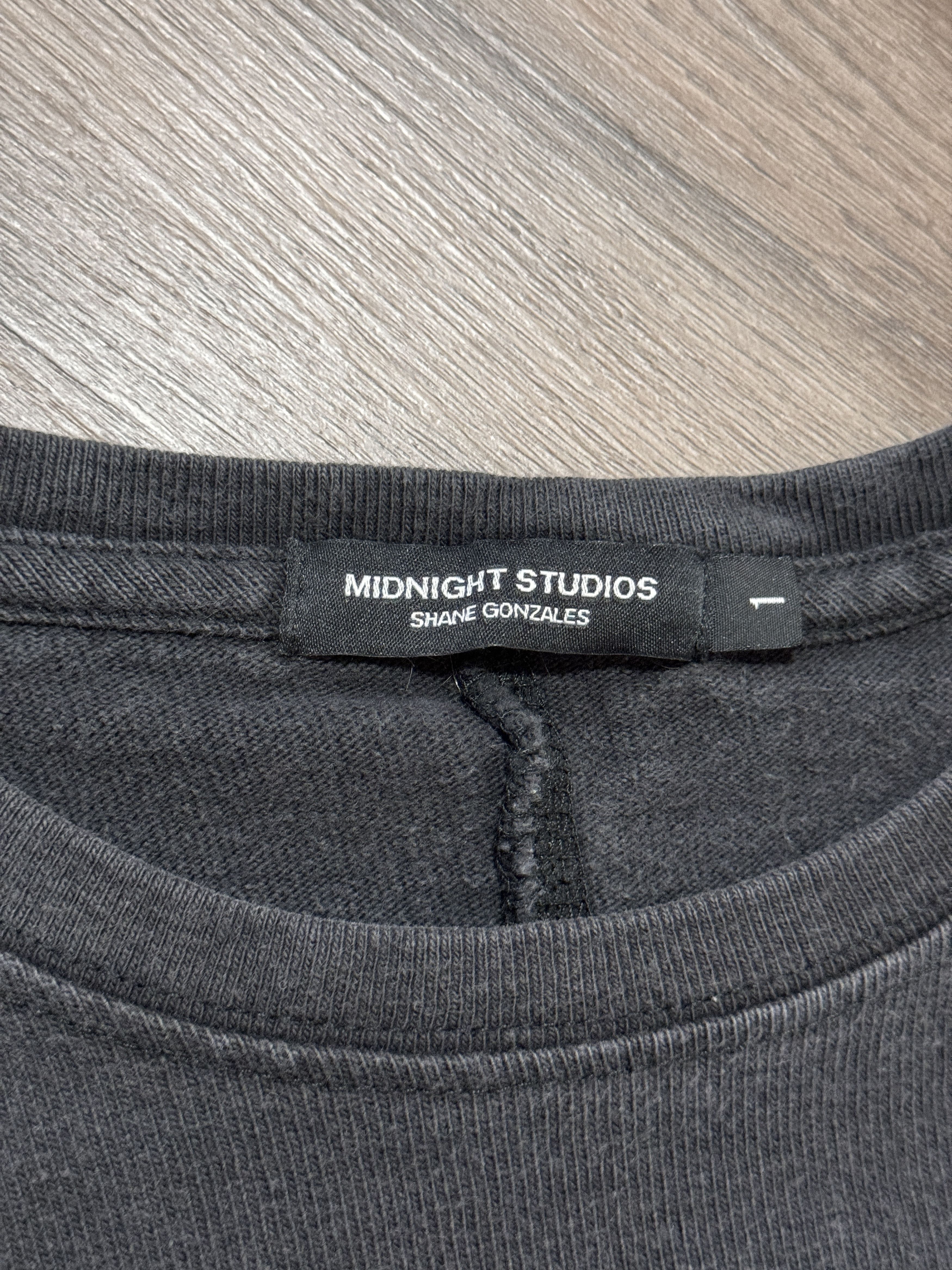 Midnight Studios Midnight Studios Black Adored T-shirt Size US S / EU 44-46 / 1 - 6 Thumbnail