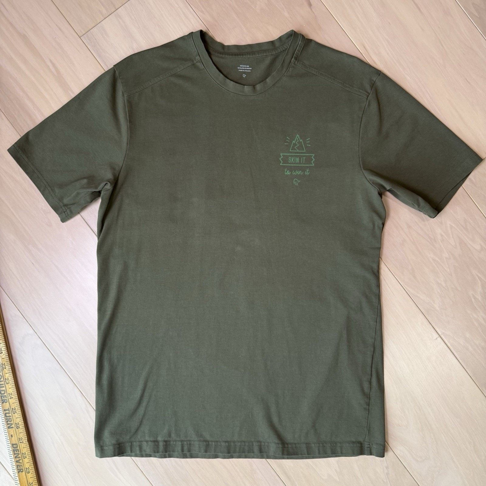 Norrona Norrona Shirt Medium Green Short Sleeve Minimalist Size US M / EU 48-50 / 2 - 3 Thumbnail