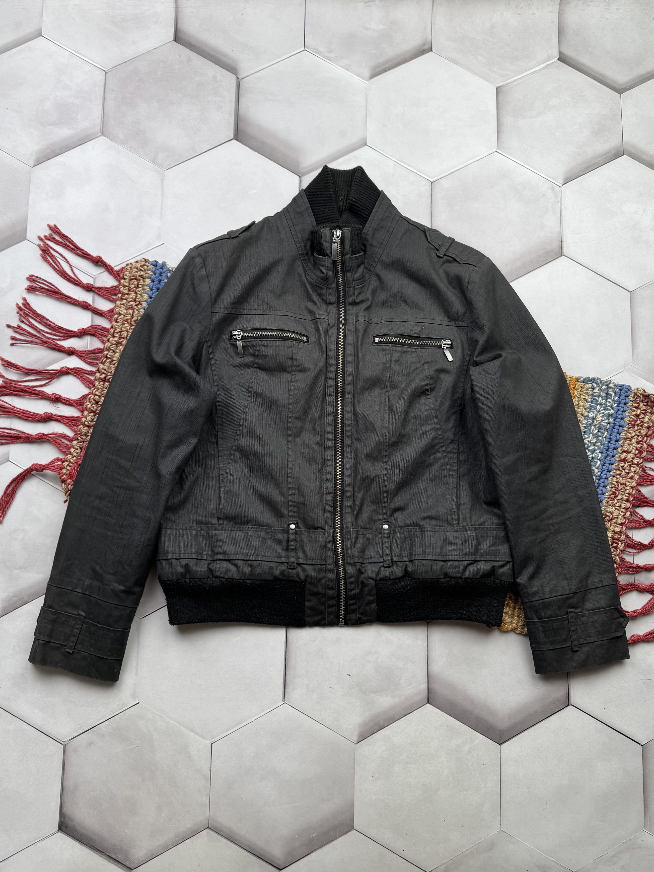 Japanese Brand Shinzo Pinstripe Canvas Workwear Jacket | Grailed