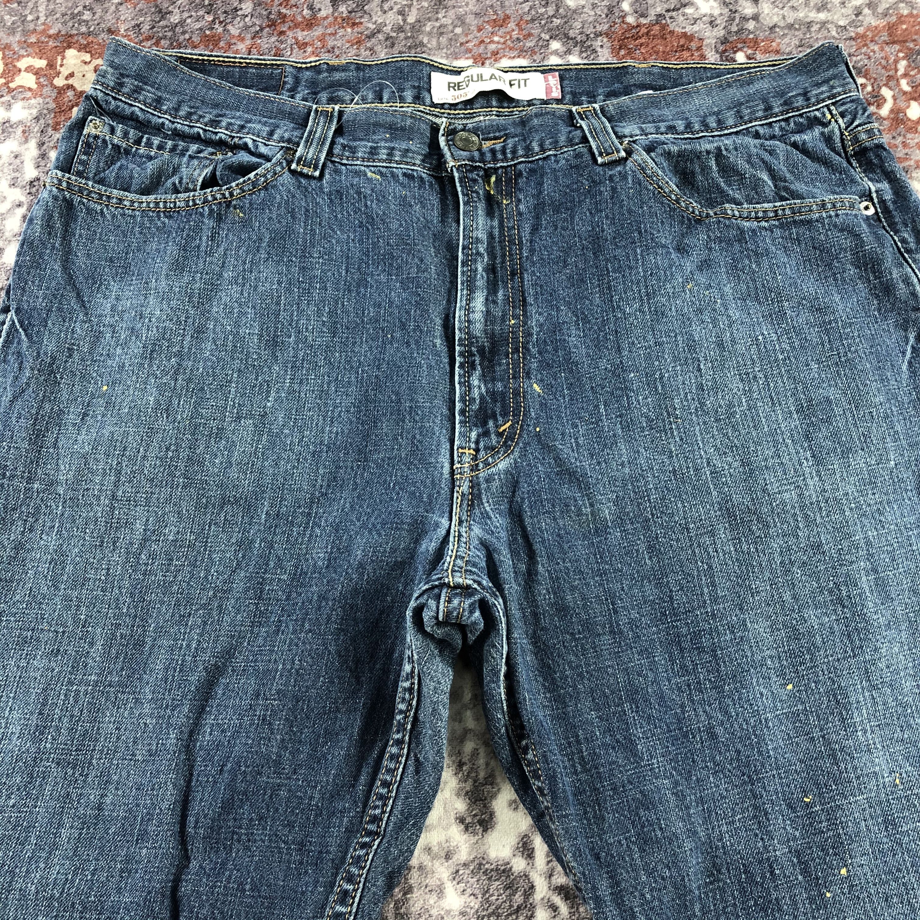 Levi's × Vintage Vintage Blue Wash Levis 505 Jeans-JM3072 Size US 38 / EU 54 - 3 Thumbnail