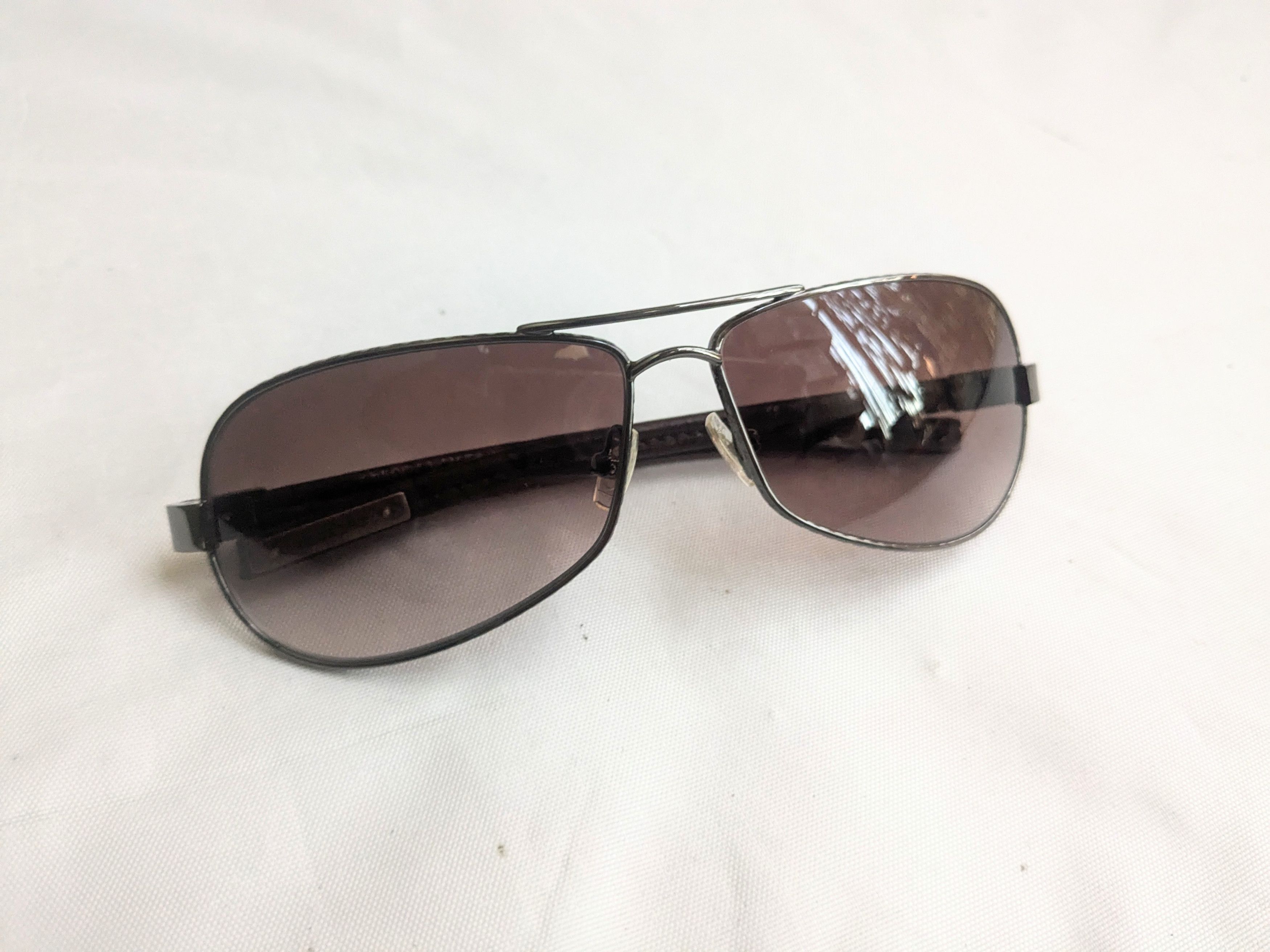 Chrome Hearts Chrome Hearts Red Riot Sunglasses Brown Leather Size ONE SIZE - 2 Thumbnail