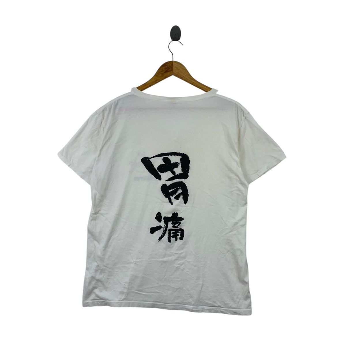 Vintage JAPAN TRADITIONAL KANJI Nara Ancient City Tee Shirt Top Size XL / US 12-14 / IT 48-50 - 5 Thumbnail