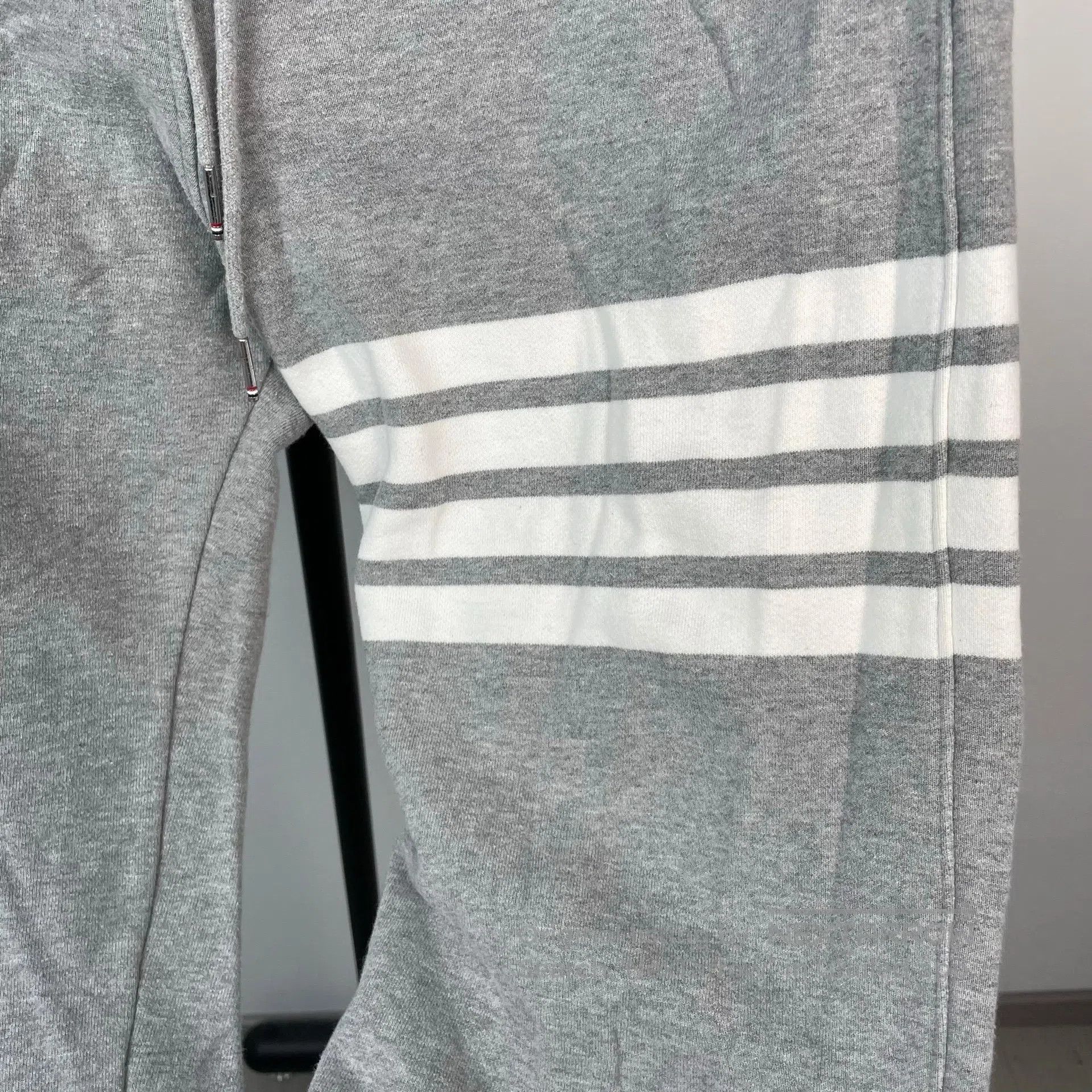 Thom Browne Thom Browne size XL Gray Four Stripe Long Pants| Size US 27 - 4 Thumbnail