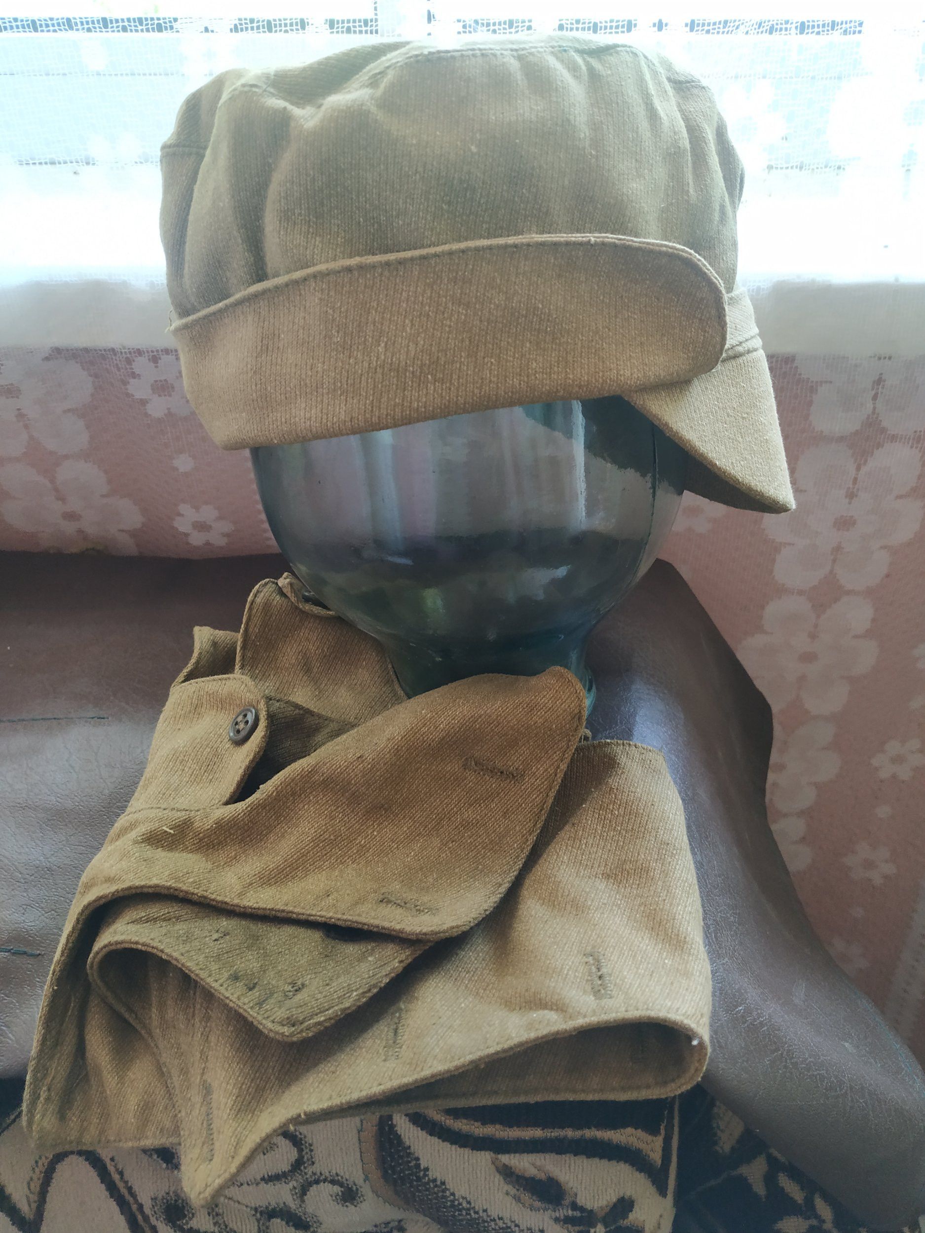 Other Vintage 70s Afghan Hat Military Soviet Army Combat Cap Size ONE SIZE - 3 Thumbnail