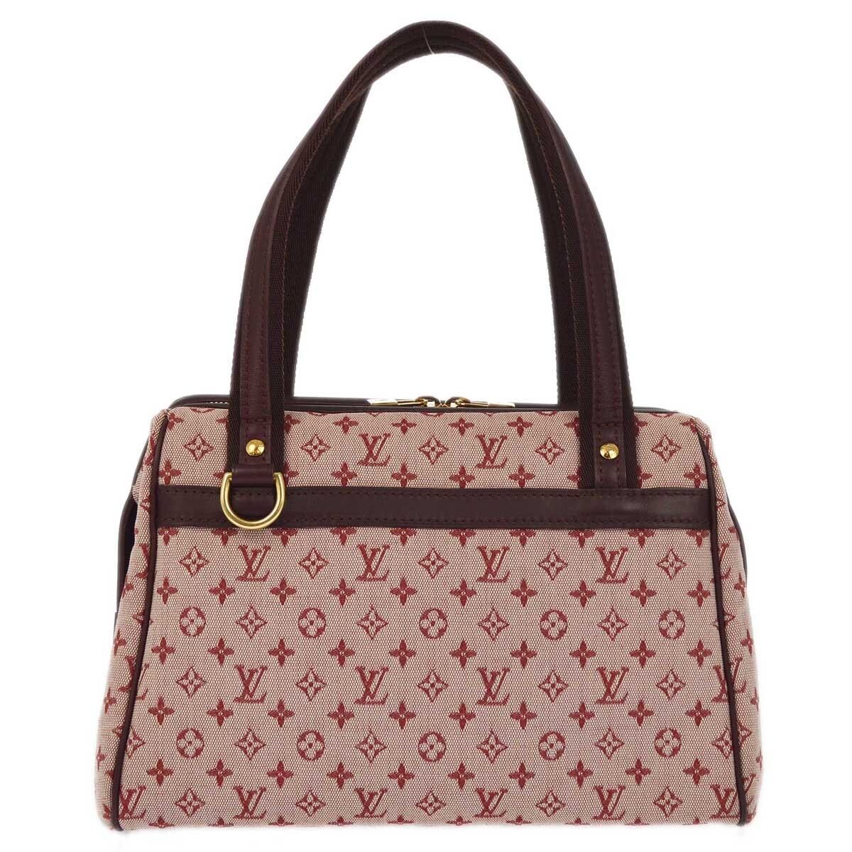 Louis Vuitton Louis Vuitton Josephine Handbag Mini Lin Size ONE SIZE - 1 Thumbnail