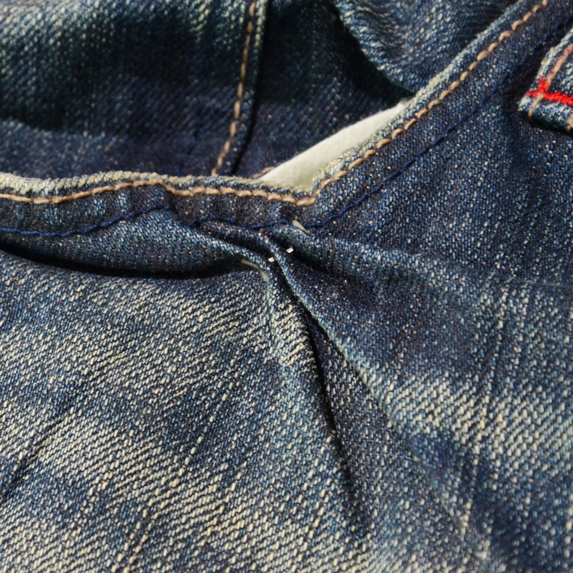 Marithe + Francois Girbaud [Tiny Hole] M+FG Jorts W34 Raw Denim Special 2006 Carft Size US 34 / EU 50 - 13 Thumbnail