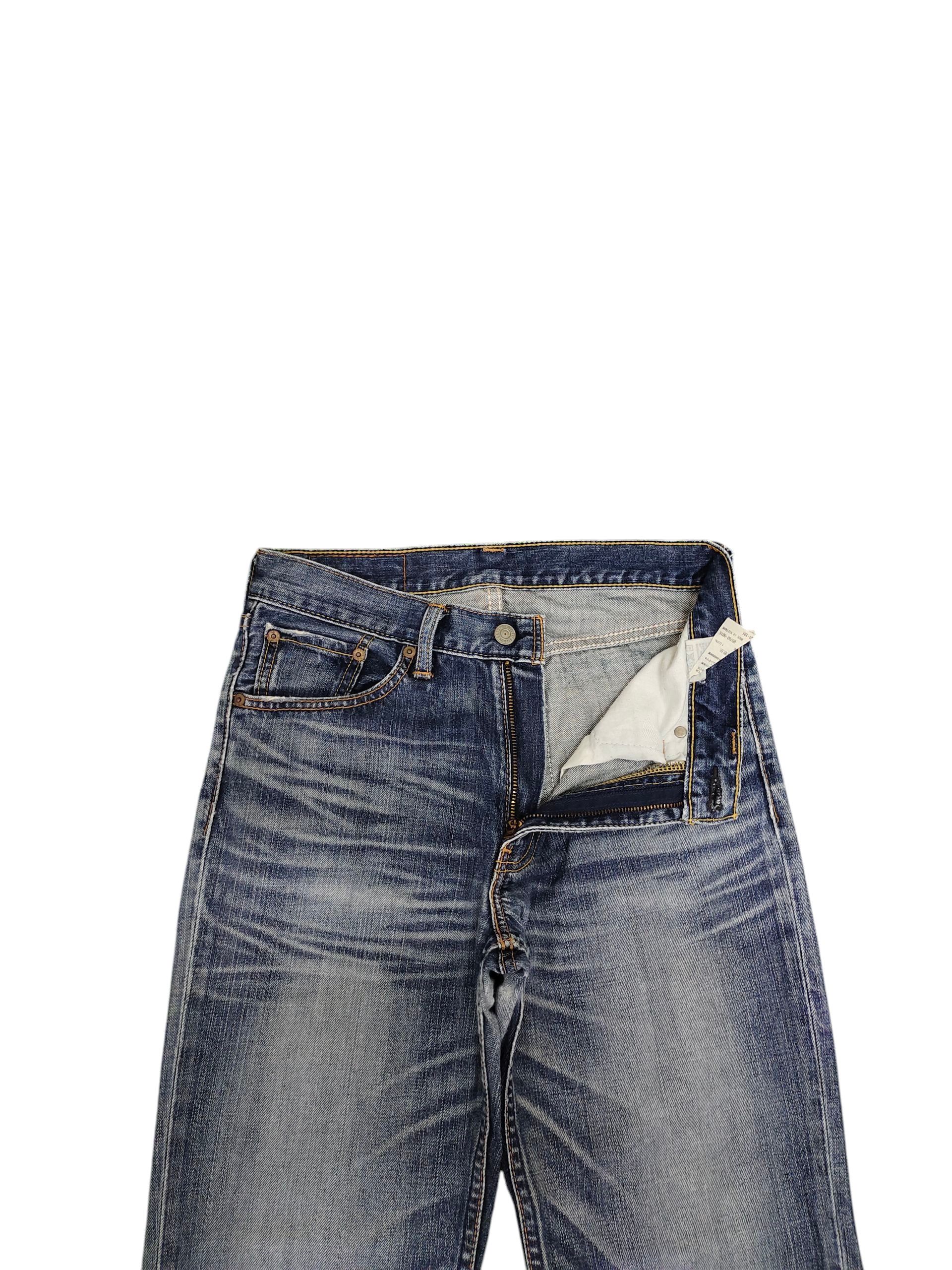 Kapital Vintage Levis 702 Clawmark Distress Faded Denim Jeans Size US 29 - 7 Thumbnail