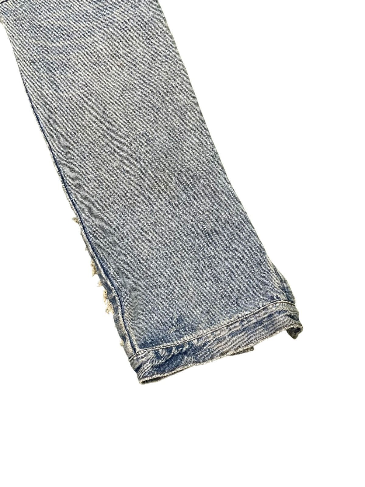 Japanese Brand Crop Jeans Rna Japan Faded Distress Low Rise Slim 8🟦8 Size US 28 / EU 44 - 13 Thumbnail