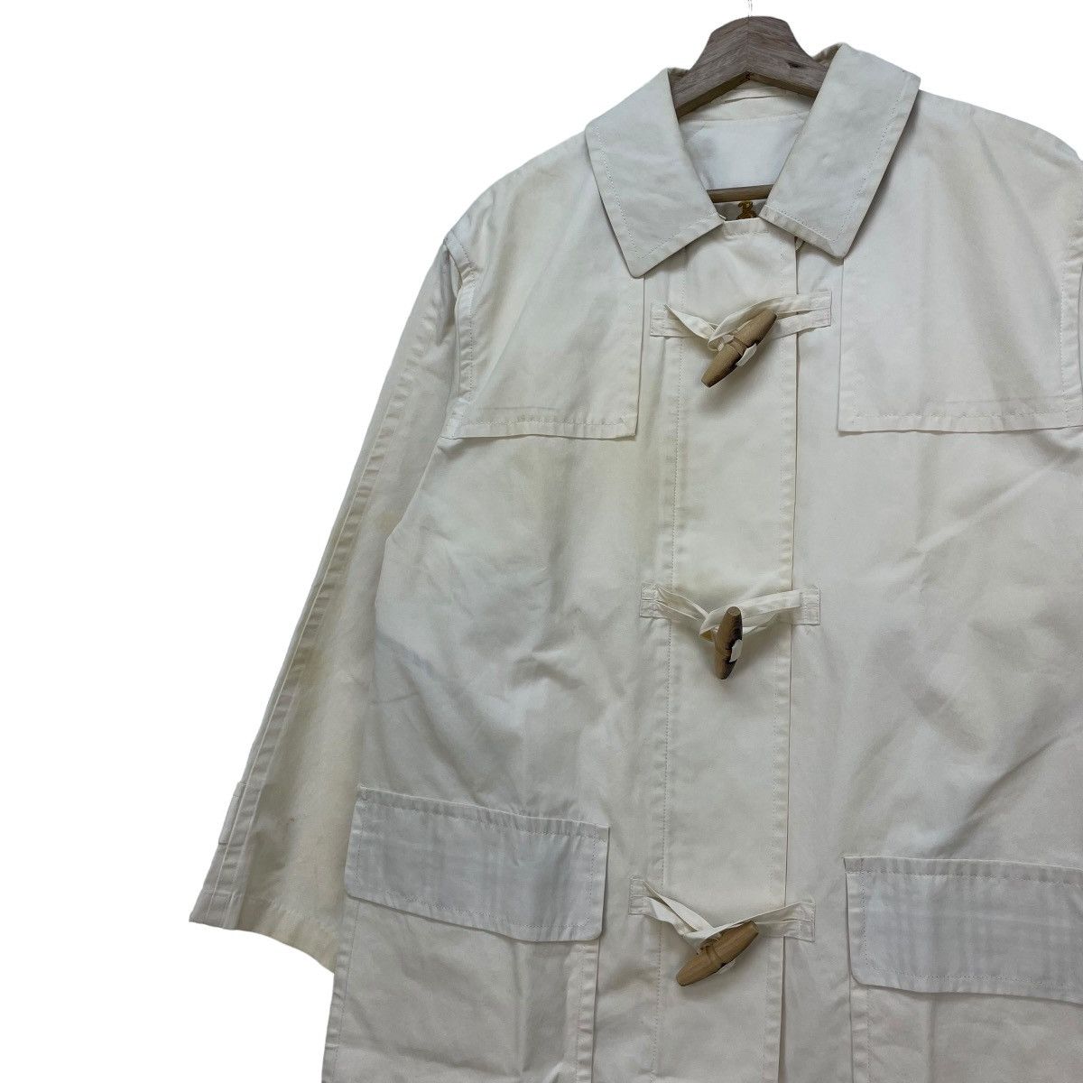Burberry Vintage Burberry Trench Coat Jacket Toggles Button Size US M / EU 48-50 / 2 - 4 Thumbnail