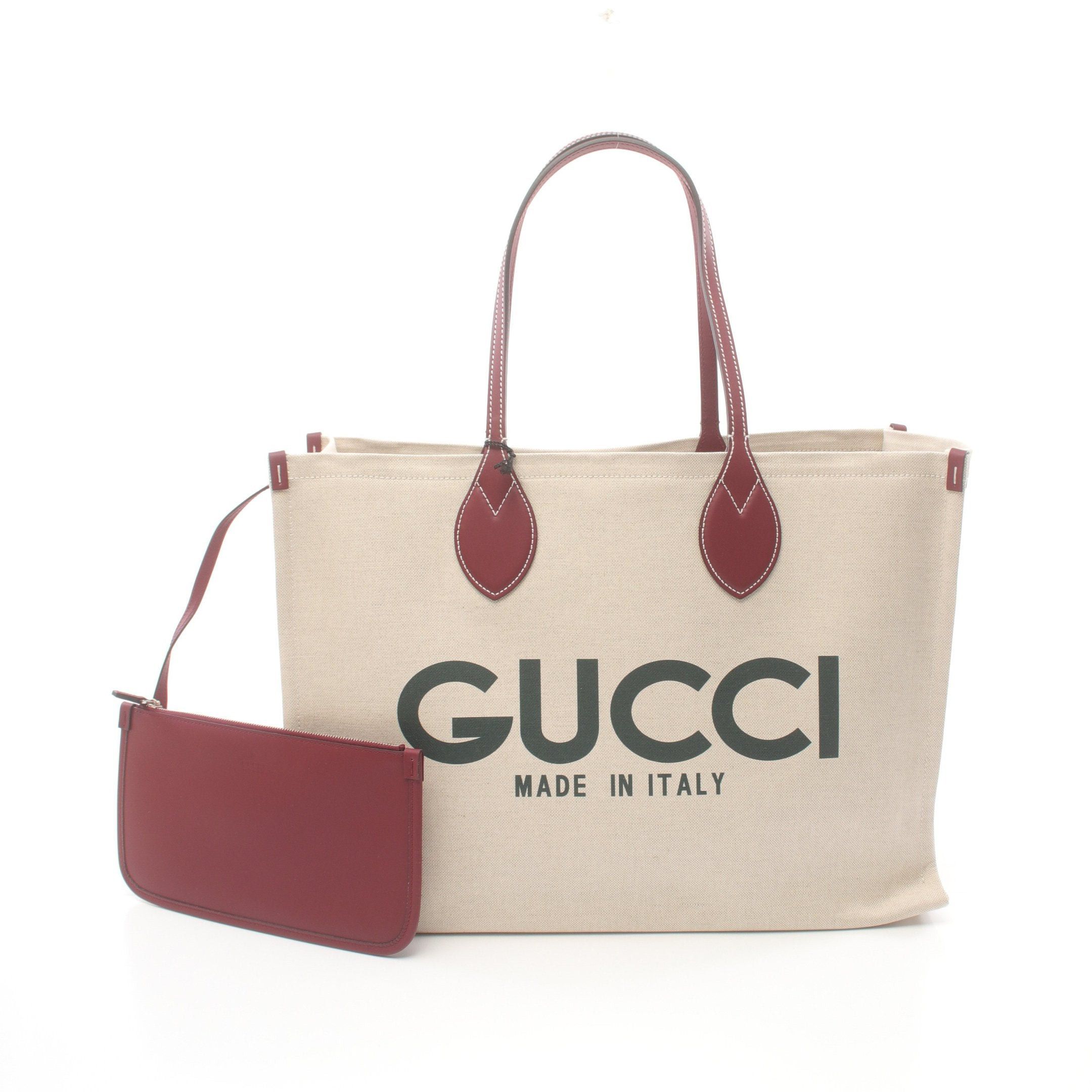 Shoulder Bag Gucci Cotton Bag Gucci Medium Tote Handle Bag Italist