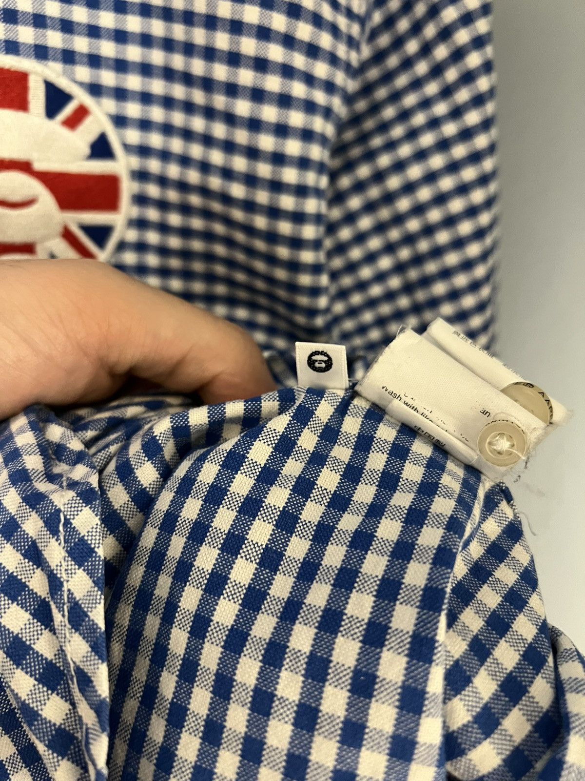 Aape BAPE AAPE BY A BATHING APE GREAT BRITAIN DESIGNER SHIRT Y2K Size US L / EU 52-54 / 3 - 17 Thumbnail