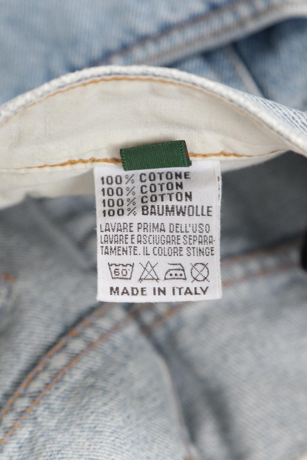 Katharine Hamnett London 90's Katharine Hamnett Light Wash Taper Jeans Size 29" - 8 Thumbnail