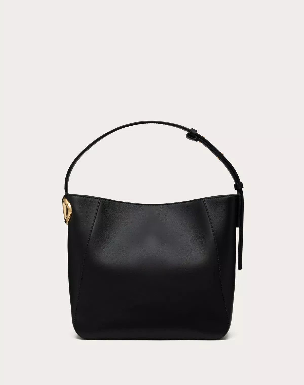 Valentino oc11z0725 Size:OS/Shopping Bag In Nappa Calfskin in Black Size ONE SIZE - 1 Thumbnail