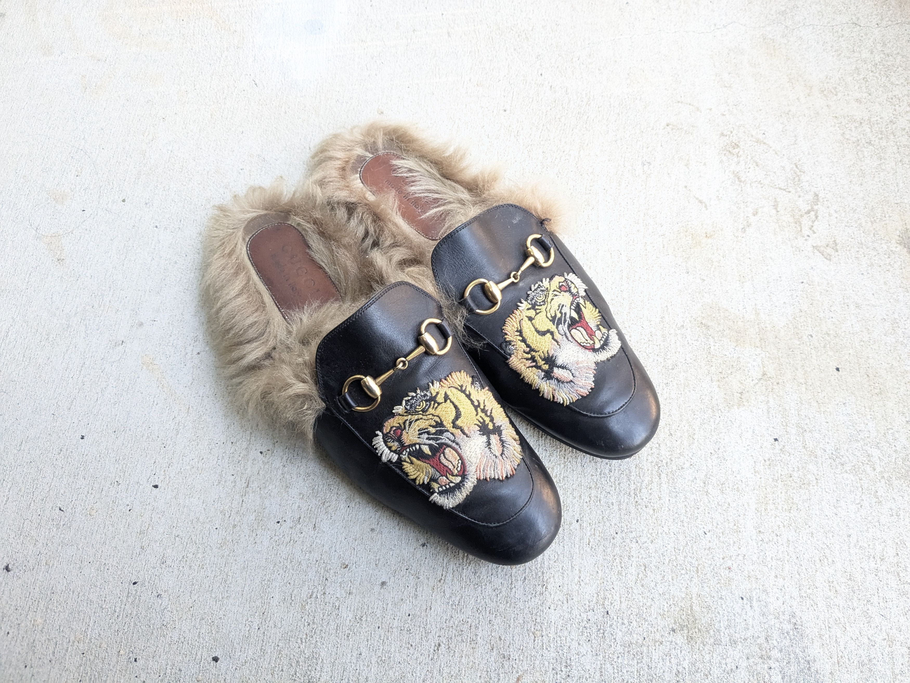 Tiger Gucci Princetown Loafer Gucci Princetown Horsebit Loafers