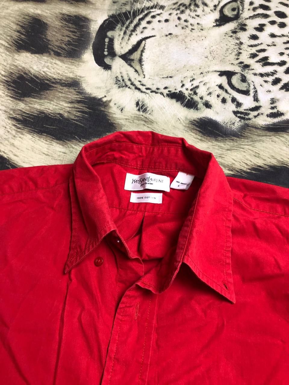 Yves Saint Laurent YVES SAINT LAURENT VINTAGE LUXURY LONG SLEEVE SHIRT Size US L / EU 52-54 / 3 - 9 Thumbnail