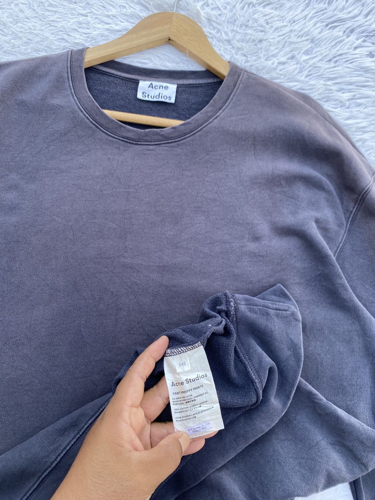 Acne Studios Rare Vintage Acne Studios Crew Neck Sweatshirt Size US L / EU 52-54 / 3 - 11 Thumbnail