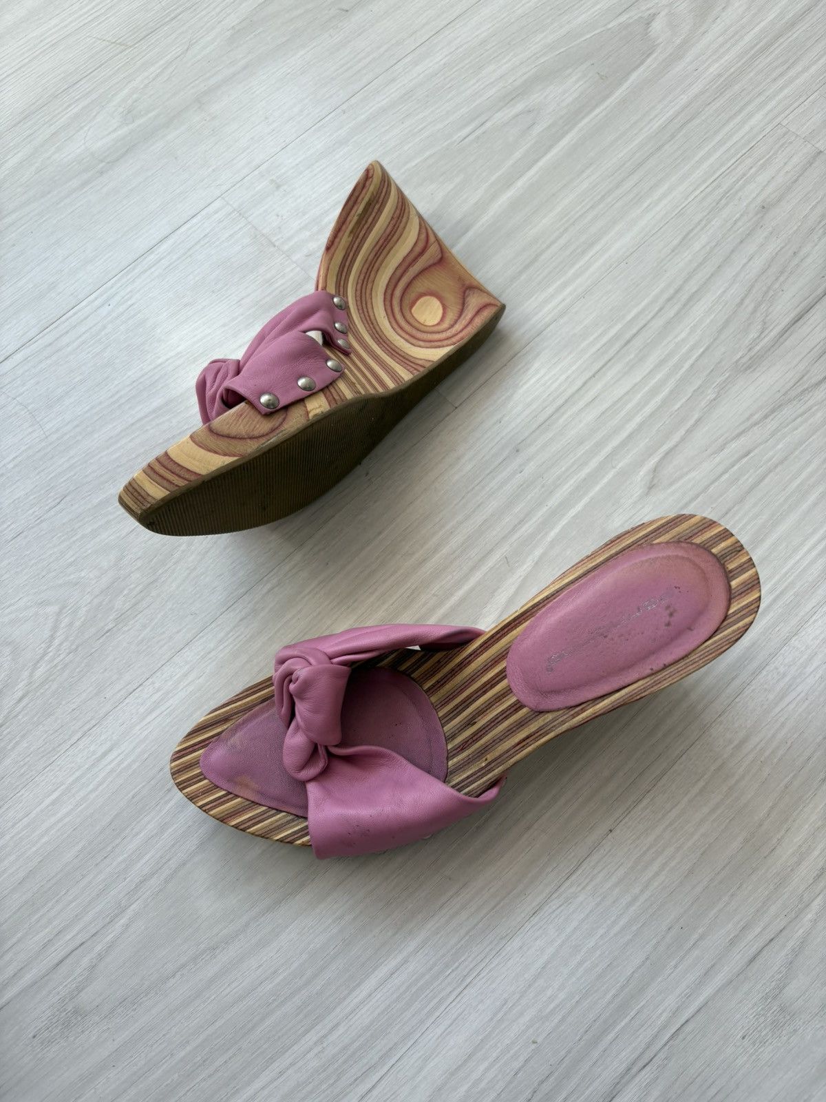 Vintage y2k Fornarina mules Size US 6 / IT 36 - 7 Thumbnail
