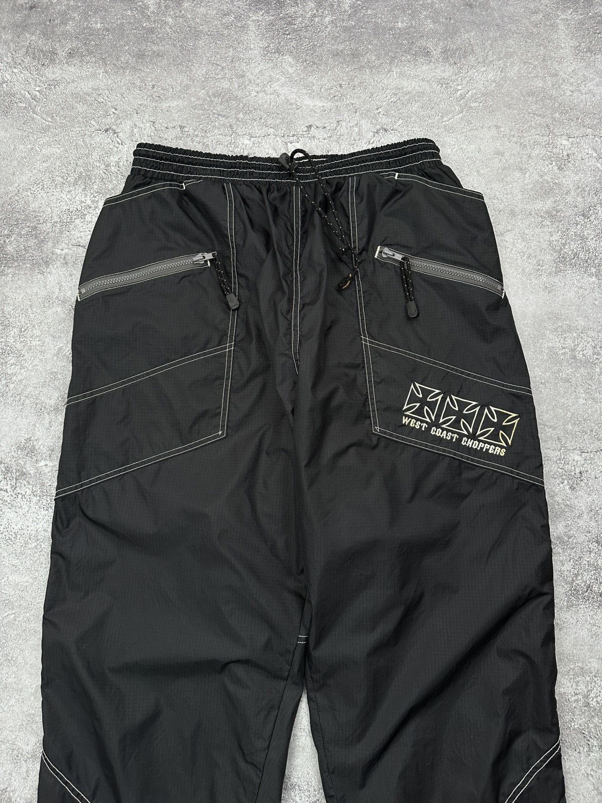West Coast Choppers Vintage West Coast Choppers Nylon Pants Men Size US 34 / EU 50 - 3 Thumbnail