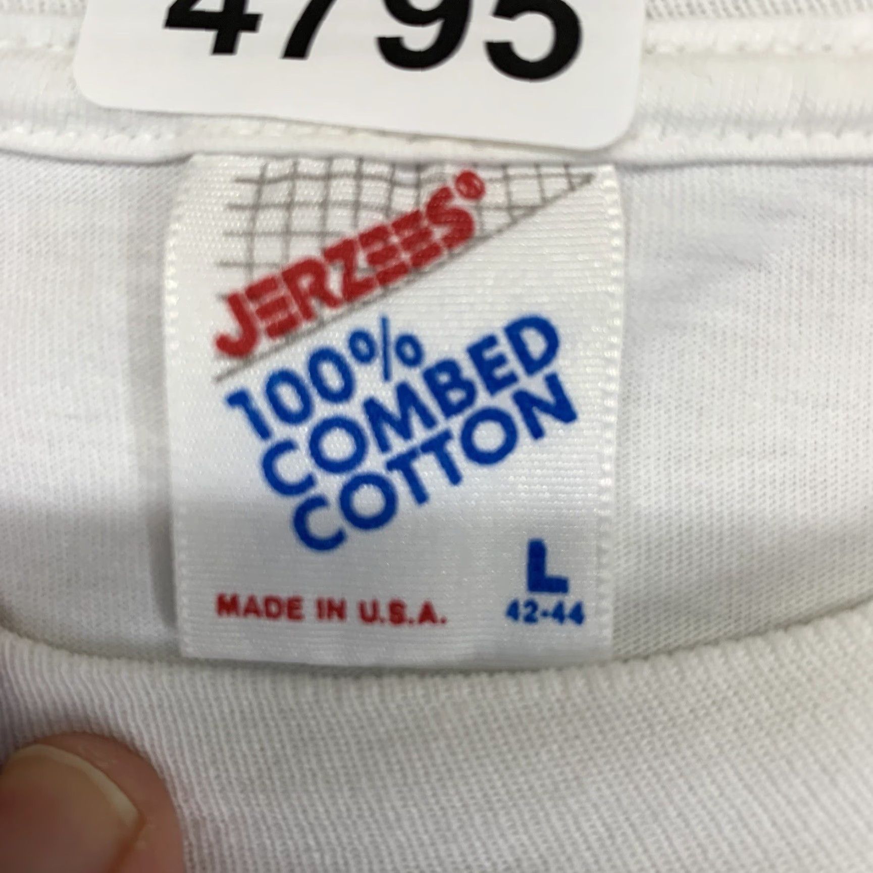 Jerzees VINTAGE Microsoft T-Shirt Men Medium Small White 90s Computer Tech Logo Slim Fit USA Size US M / EU 48-50 / 2 - 6 Thumbnail