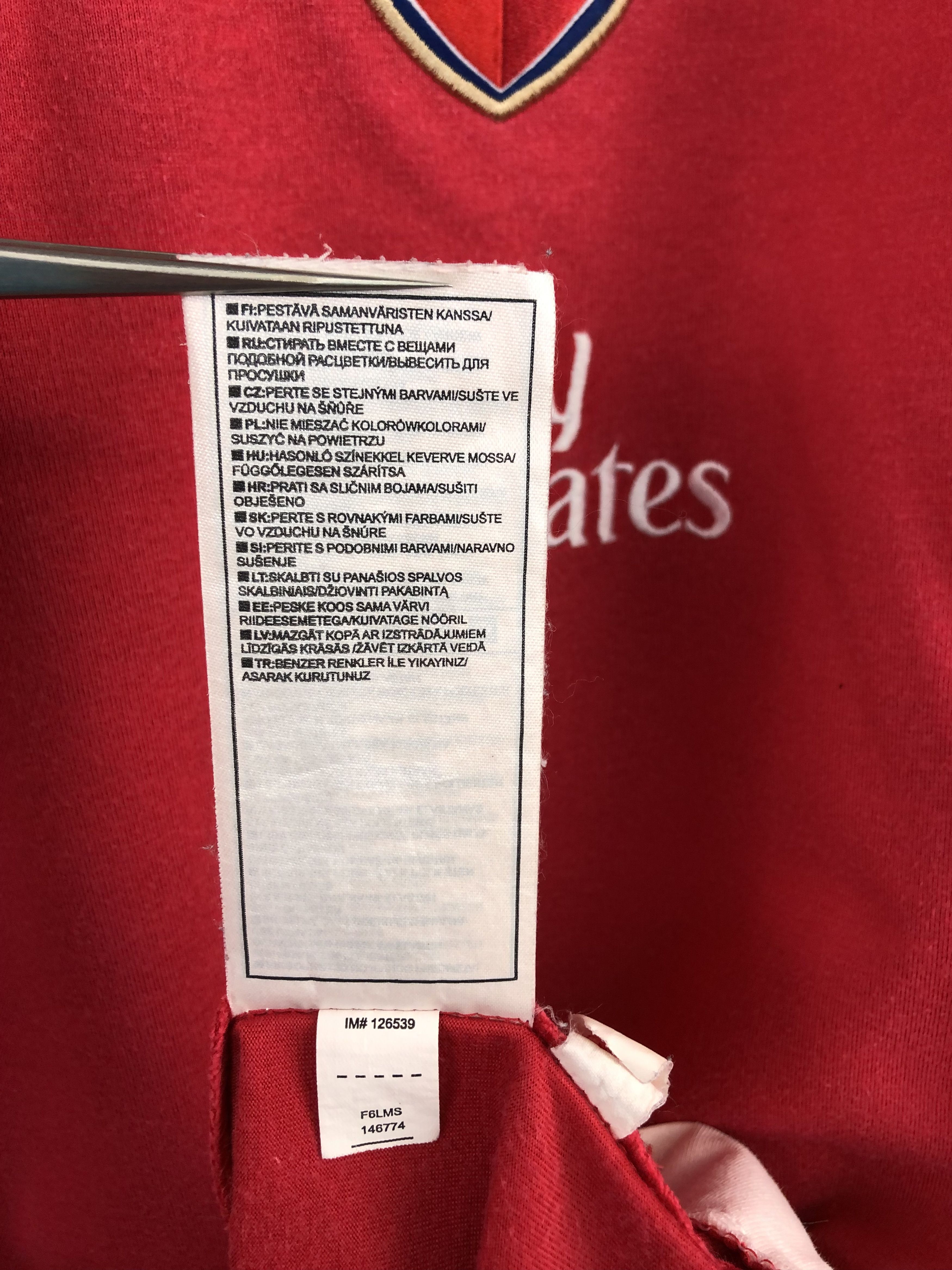 Nike Vintage Arsenal Football Shirt Polo Soccer Jersey Rare Size US XXL / EU 58 / 5 - 11 Thumbnail