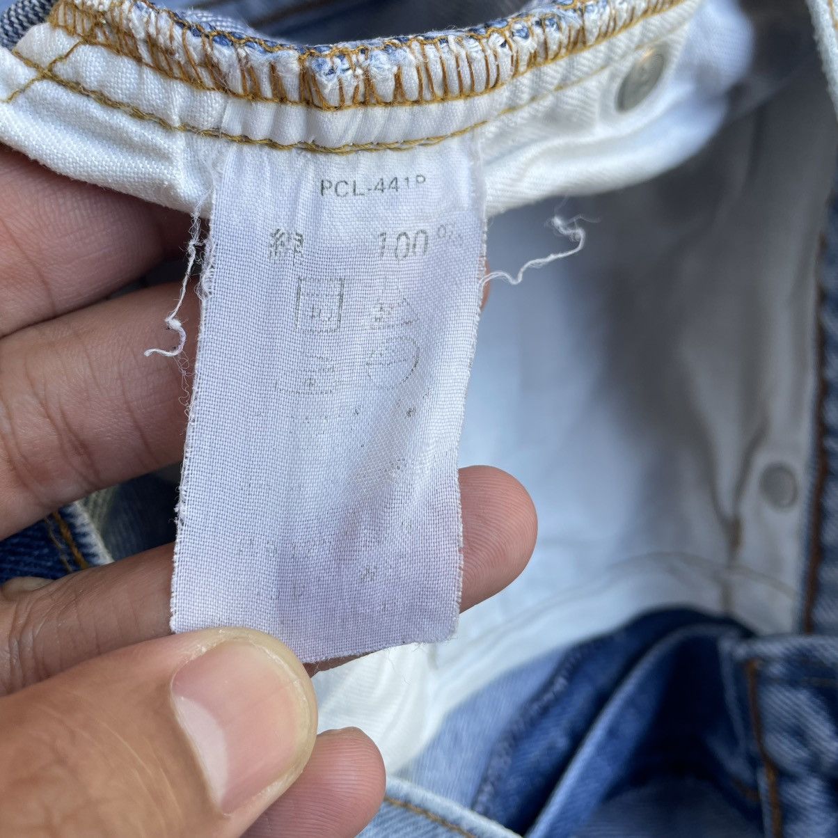 Levi's Vintage Clothing 🔥Vintage Levis Stoned Washed Ripped Distress Dirty Jeans Size US 30 / EU 46 - 18 Thumbnail