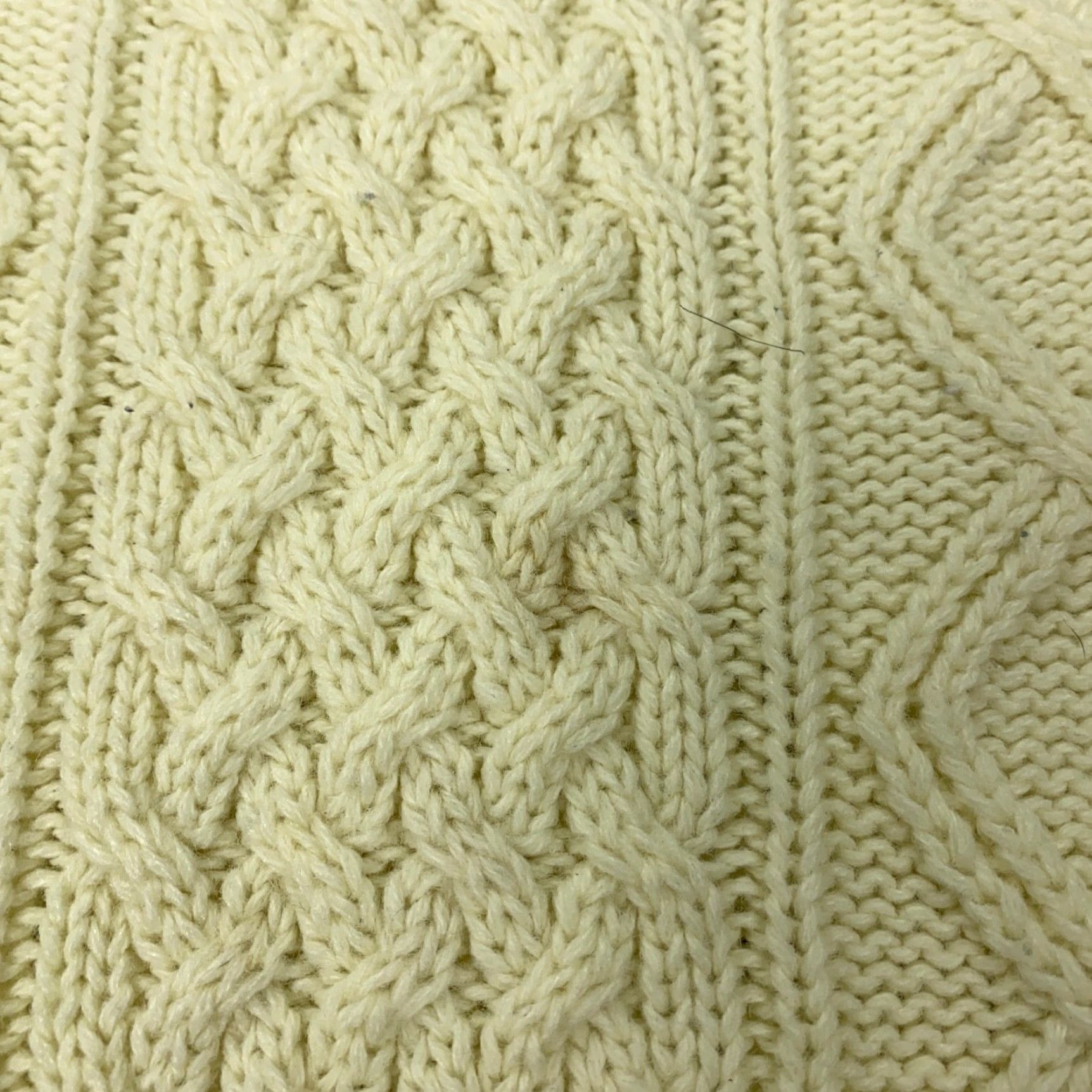 Vintage VINTAGE Brian MacNeil Sweater Mens XL Ivory Crew Neck Cable Knit Pullover Casual Size US XL / EU 56 / 4 - 2 Thumbnail