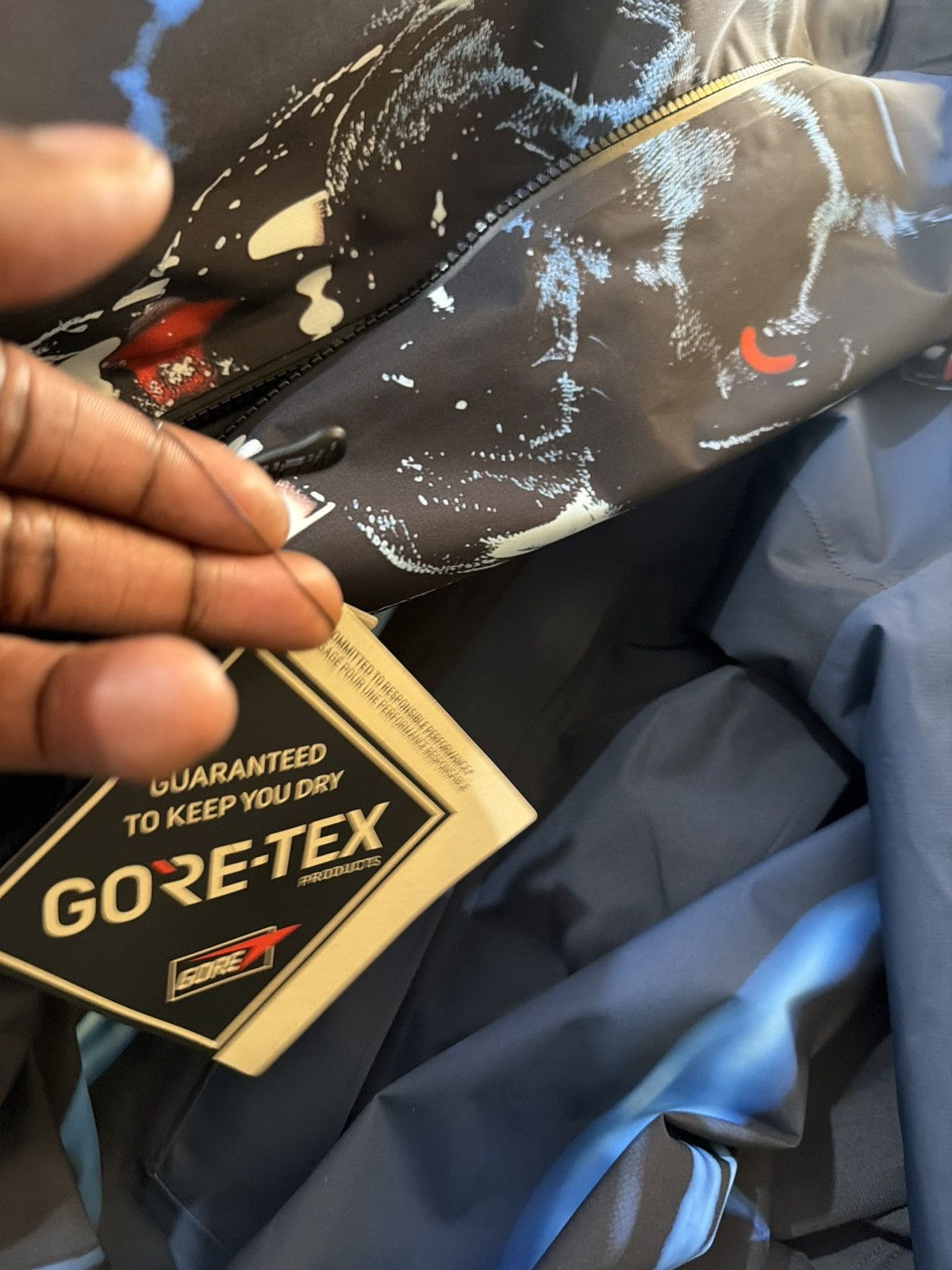 Palace Palace GORE-TEX 21 P-Tek Jacket 'K-Nein Print' Size US L / EU 52-54 / 3 - 5 Thumbnail