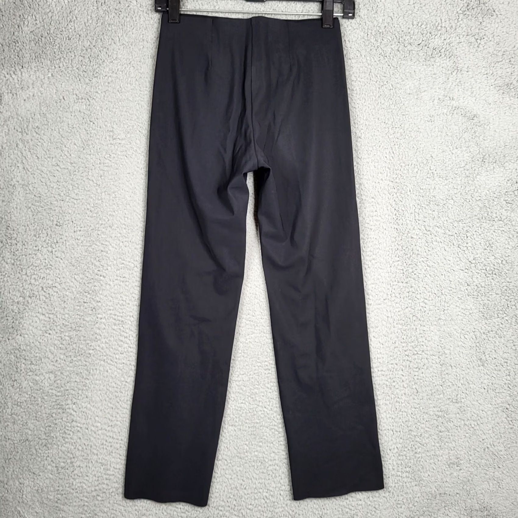 Athleta Athleta Women's Dark navy Straight leg Pull-on Mid-rise Pants XS- XXS Casual Yoga Activewear Pants Regular Inseam 26 Blue/Athleta Womens Pants 2XS Size 24" / US 00 / IT 34 - 2 Thumbnail