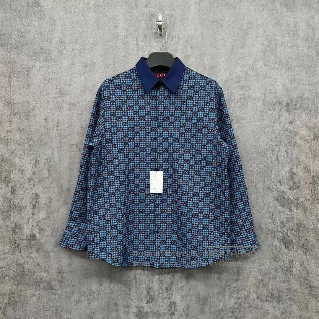 Gucci Gucci 2025 Full Logo Embroidered Shirt Jacket. Size US M / EU 48-50 / 2 - 1 Thumbnail