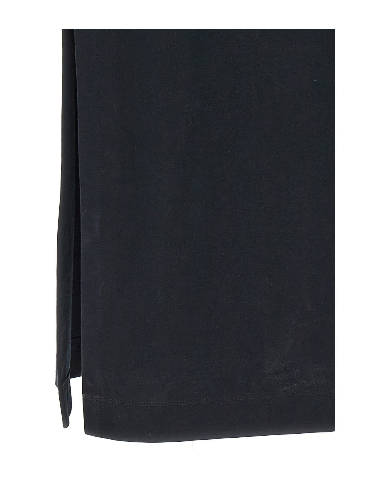 Brunello Cucinelli o1y0725 Maxi Dress in Black Size M / US 6-8 / IT 42-44 - 2 Thumbnail