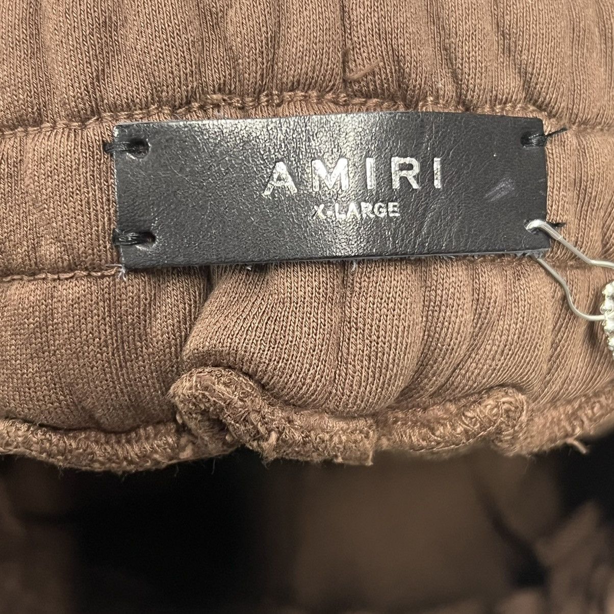 Amiri Amiri Logo Baggy Sweatpants Brown Size US 36 / EU 52 - 10 Thumbnail