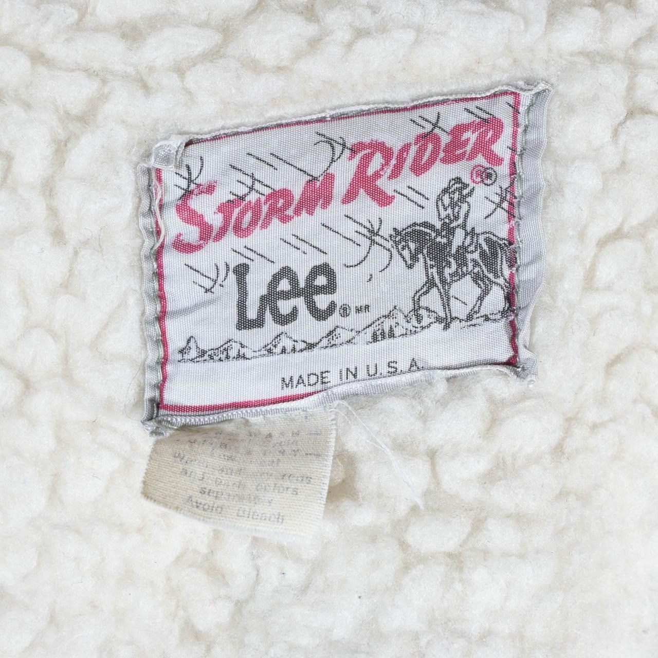 Lee Vintage 70s Lee Storm Rider Sherpa Lined Denim Chore Coat Fa Size US L / EU 52-54 / 3 - 7 Thumbnail