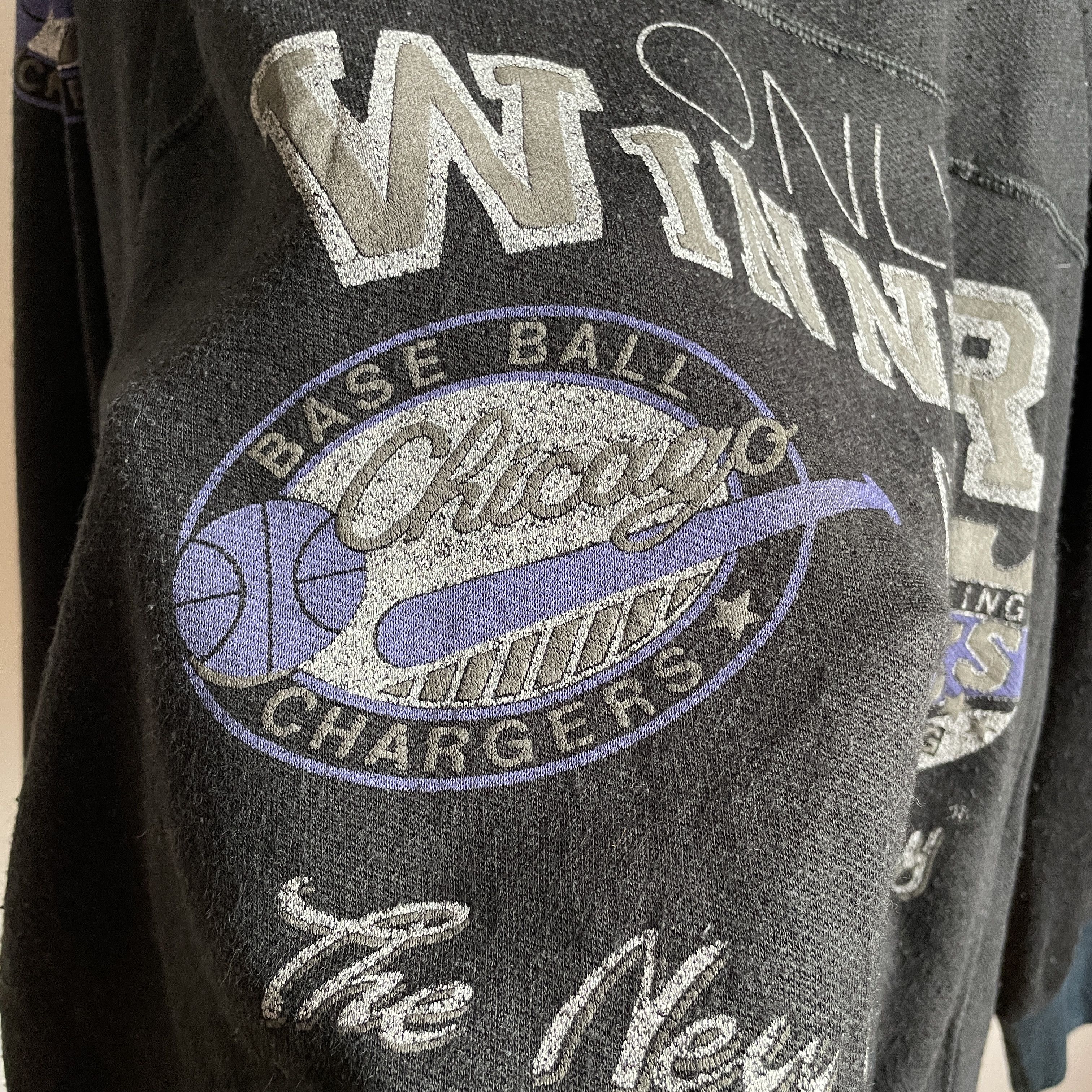 Vintage Only Winner Vintage 80's Collared Sweatshirt Size XL Size US XL / EU 56 / 4 - 7 Thumbnail