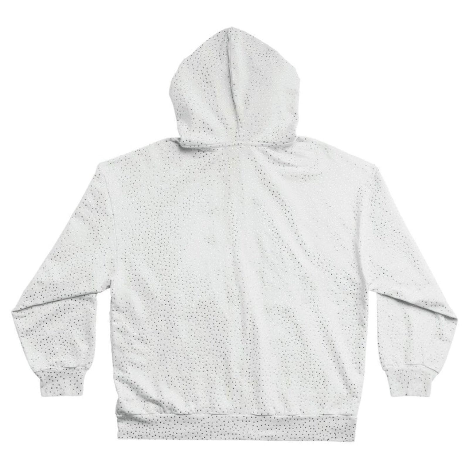 Balenciaga Balenciaga SS23 Crystal Embellished Zip Up Hoodie Size US XL / EU 56 / 4 - 2 Thumbnail