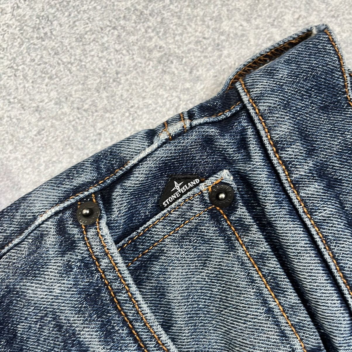 Stone Island Vintage stone island pants denim luxury jeans Size US 30 / EU 46 - 10 Thumbnail