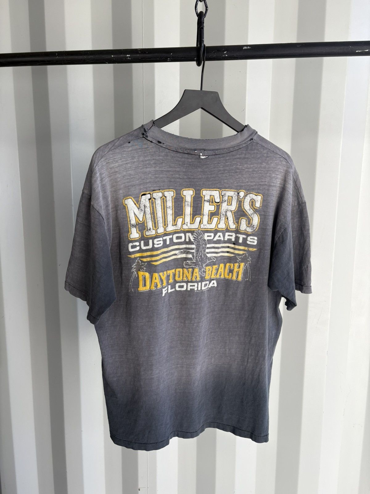 Harley Davidson Vintage Harley Davidson Shirt Faded Thrashed Band Grunge Size US XL / EU 56 / 4 - 2 Thumbnail