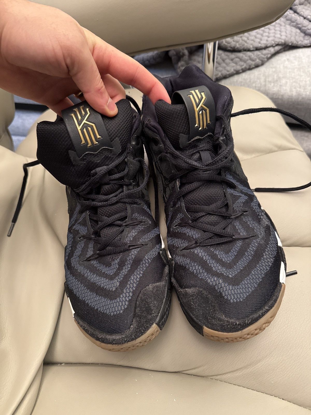Nike Nike Kyrie 4 Pitch Blue Size US 12 / EU 45 - 6 Thumbnail