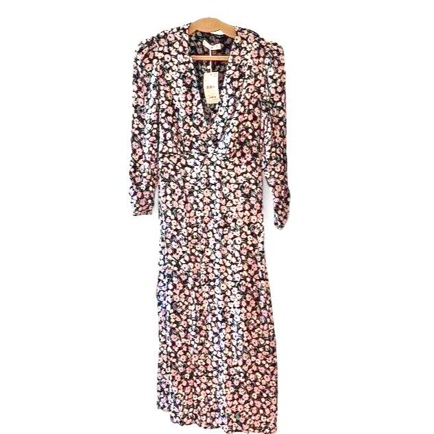 Mango Beautiful MANGO Dress with Flowers NWT Size M / US 6-8 / IT 42-44 - 2 Thumbnail