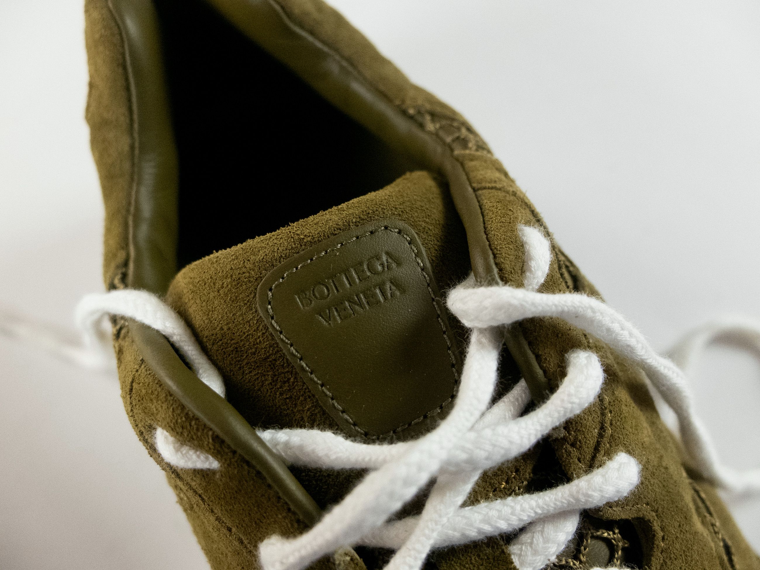 Bottega Veneta BOTTEGA VENETA Orbit green suede trimmed sneakers 12 / 45 q Size US 12 / EU 45 - 8 Thumbnail
