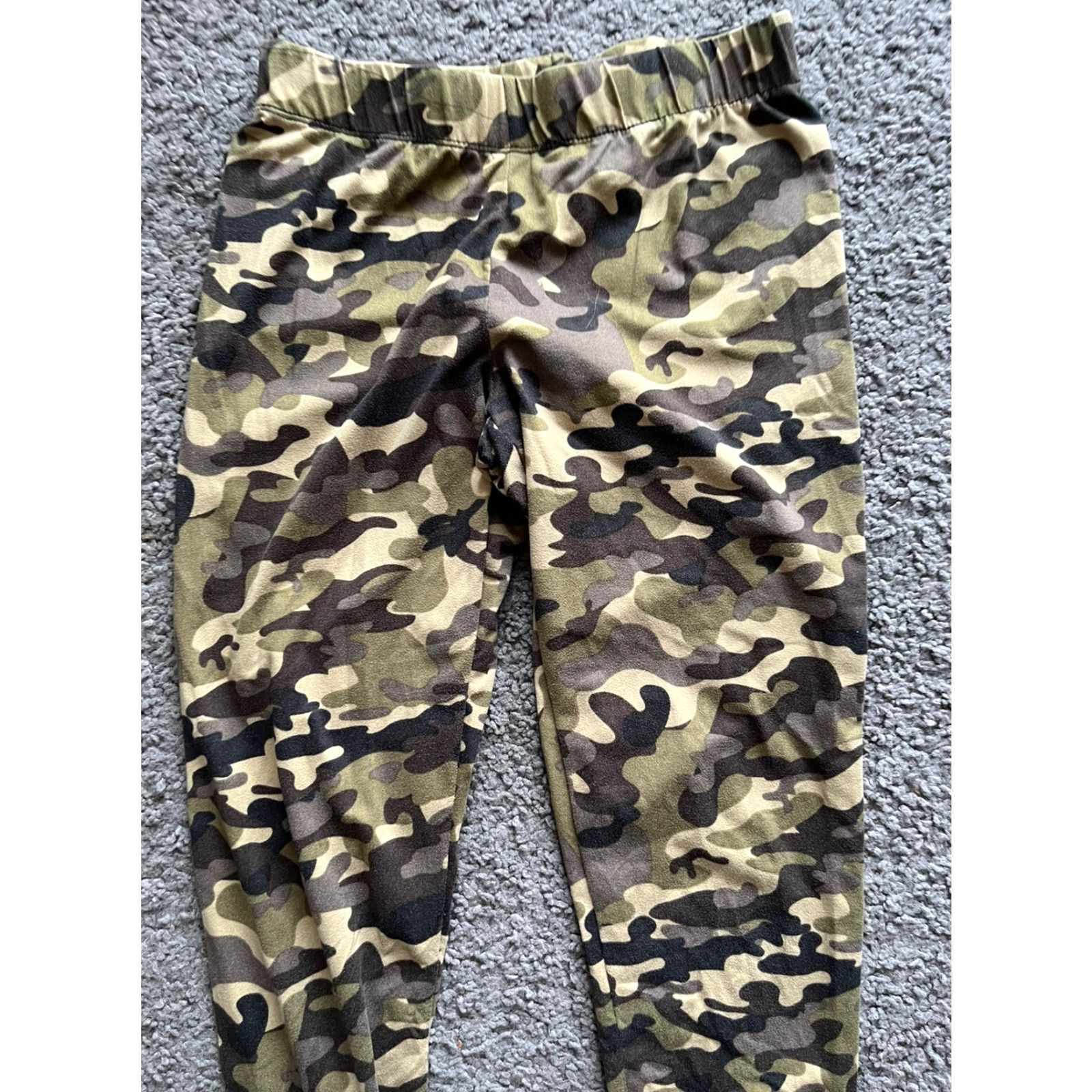 Vintage Aéropostale Leggings Small Khaki Camouflage Size 28" / US 6 / IT 42 - 2 Thumbnail