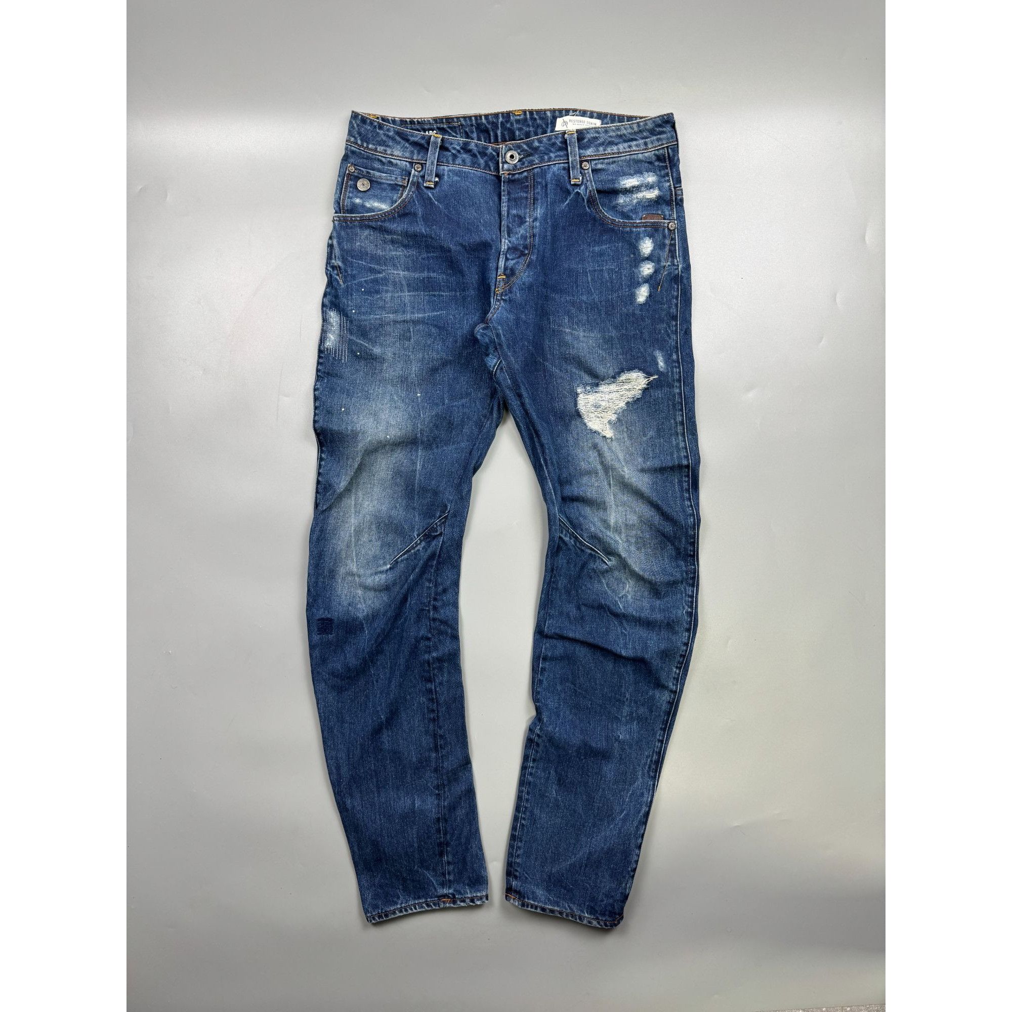 G-Star G-Star Raw Arc 3D Slim Denim Jeans Pants (Y1188) Size US 31 - 1 Thumbnail