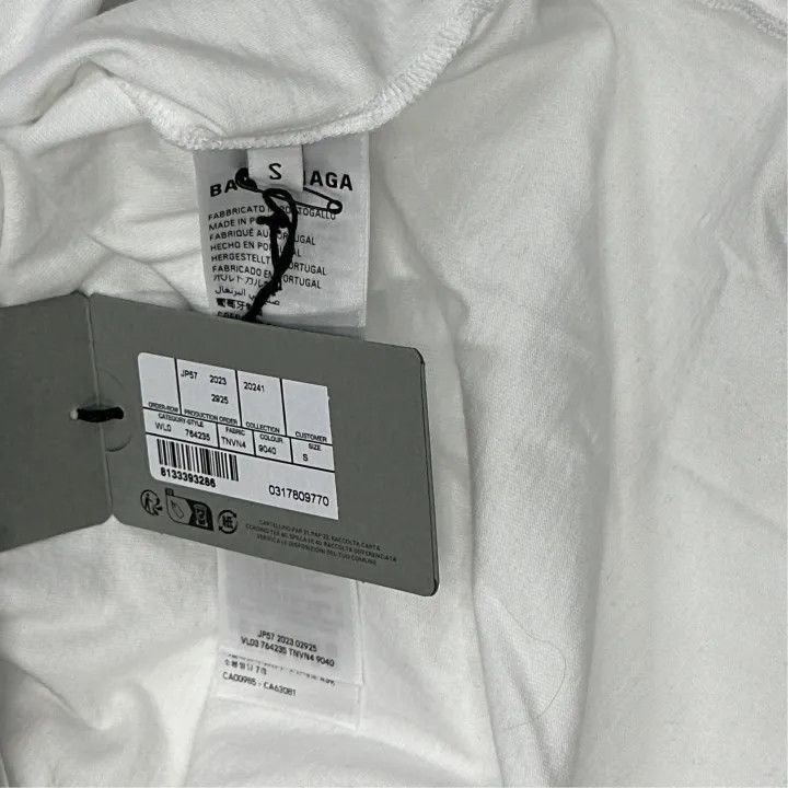 Balenciaga Balenciaga Balenciaga SS23 Graphic Print Short Sleeve TShi Size US S / EU 44-46 / 1 - 3 Thumbnail