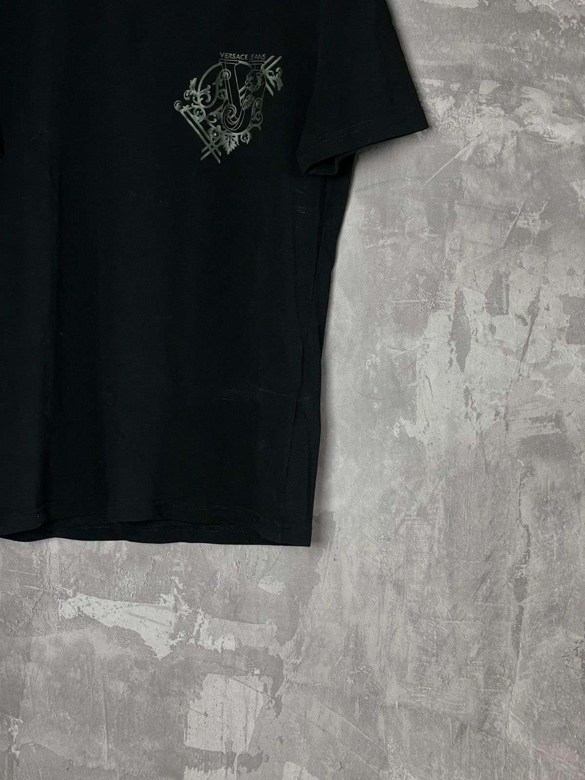 Versace × Versace Jeans Couture × Vintage Mens Versace Longsleeve luxury y2k tshrit tee Medusa Size US M / EU 48-50 / 2 - 4 Thumbnail