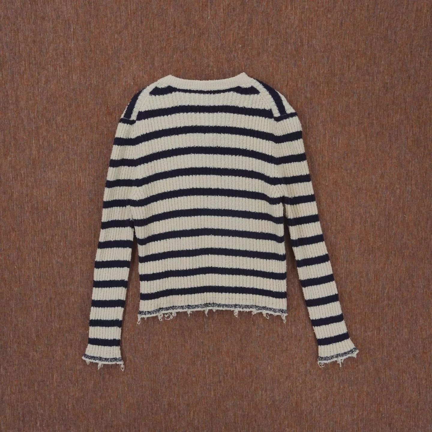 Dior Dior SS24 B/W Striped Knit Sweater L 99 DM1105 Size M / US 6-8 / IT 42-44 - 2 Thumbnail