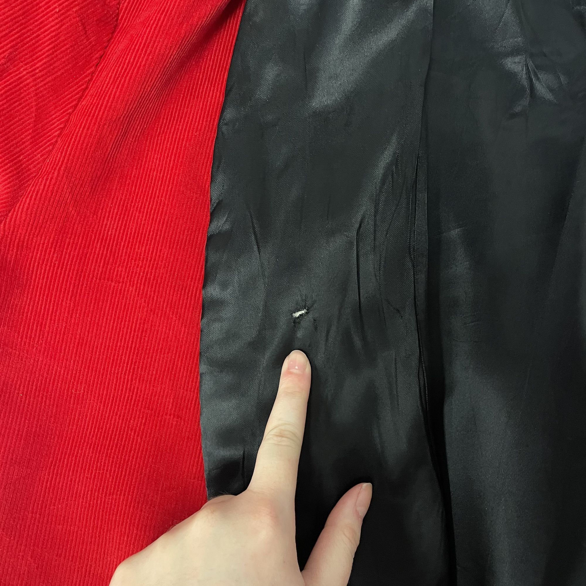 Other Vtg Corduroy ROCKABILLY Satin Shawl Collar Smoking Jacket Size 42L - 9 Thumbnail