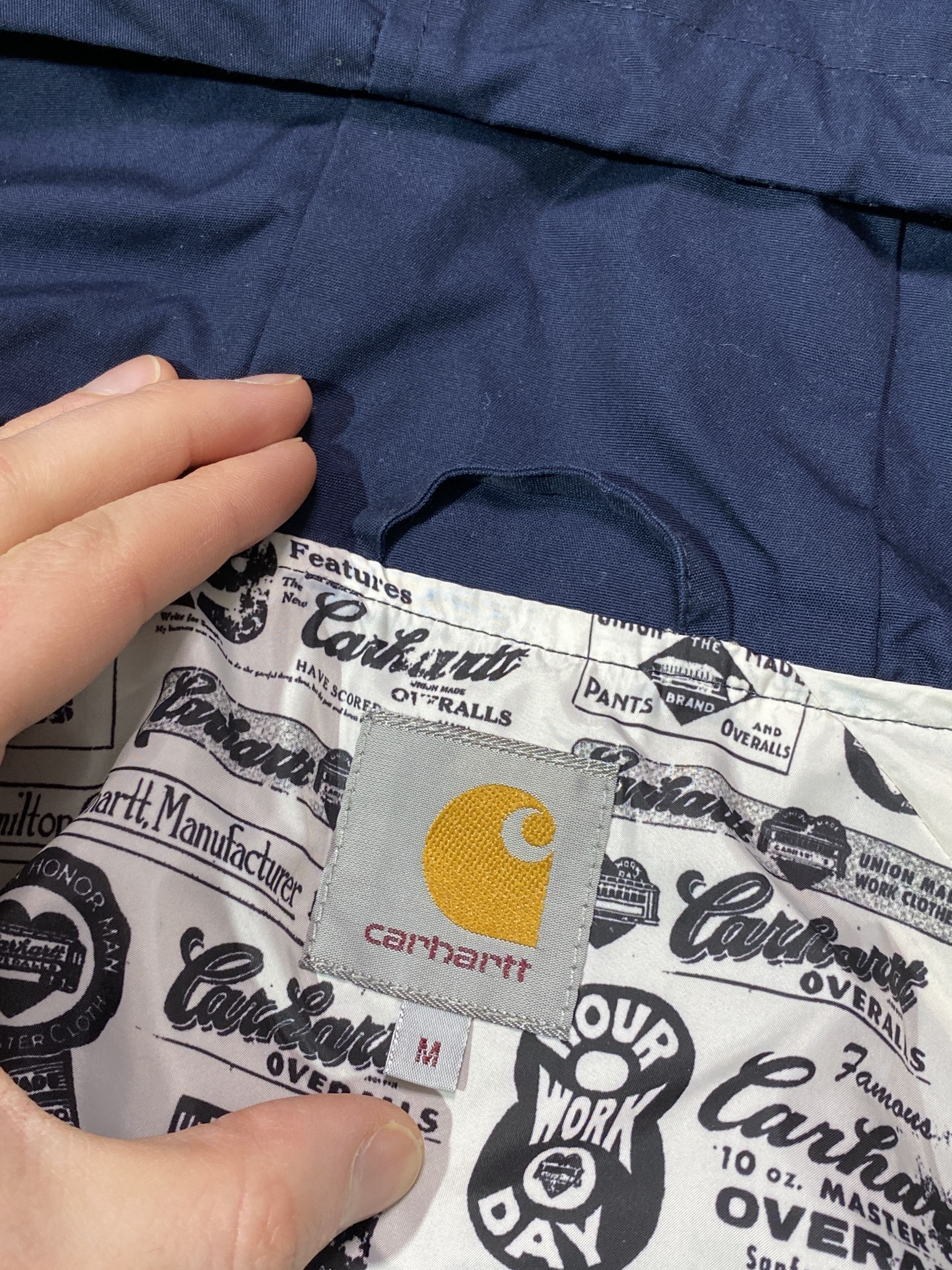 Carhartt Vintage Y2K CARHARTT CAMPBELL Hooded Jacket Size US M / EU 48-50 / 2 - 7 Thumbnail