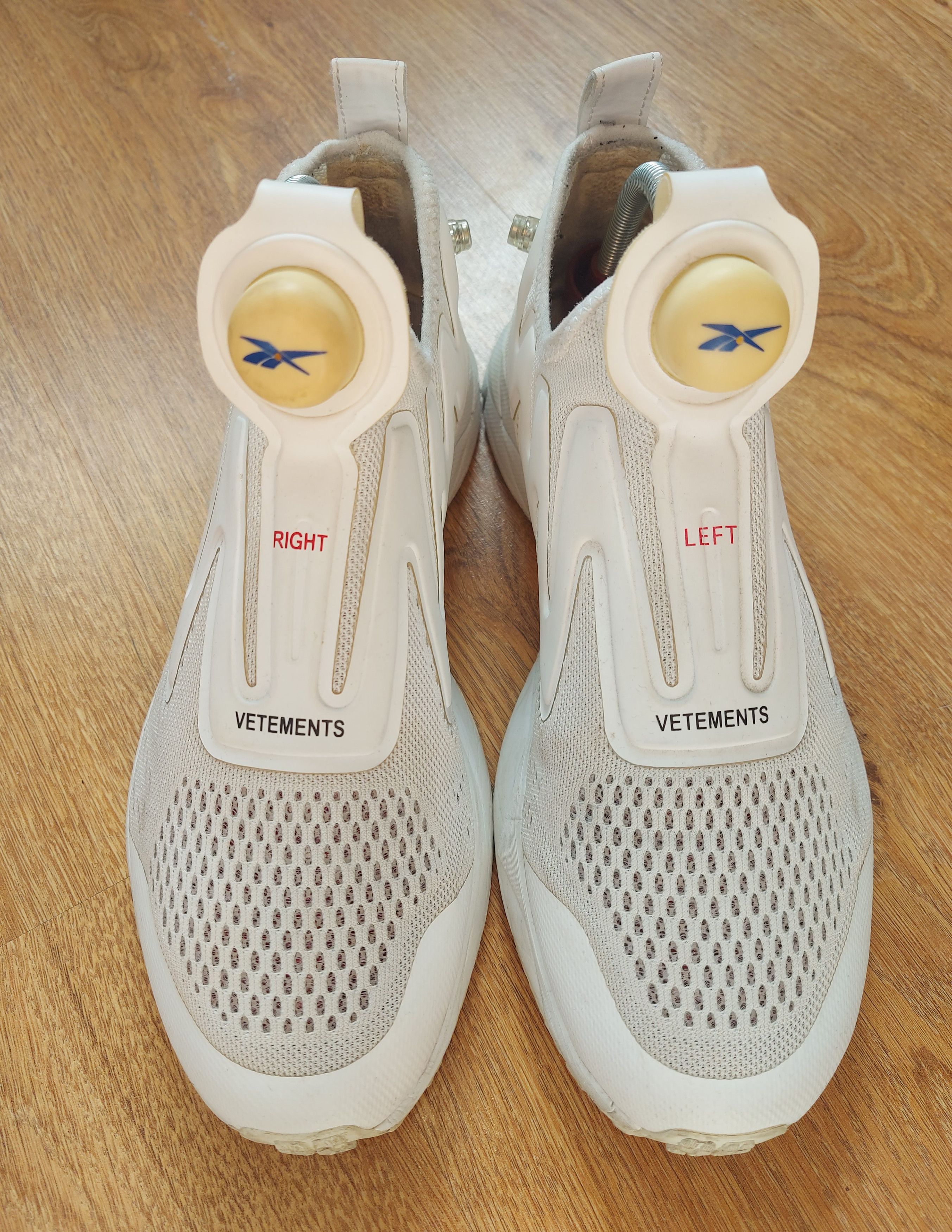 Reebok × Vetements Vetements x Reebok Supreme White Shoes BS7042 US7.5 EUR40 Size US 7 / EU 40 - 9 Thumbnail