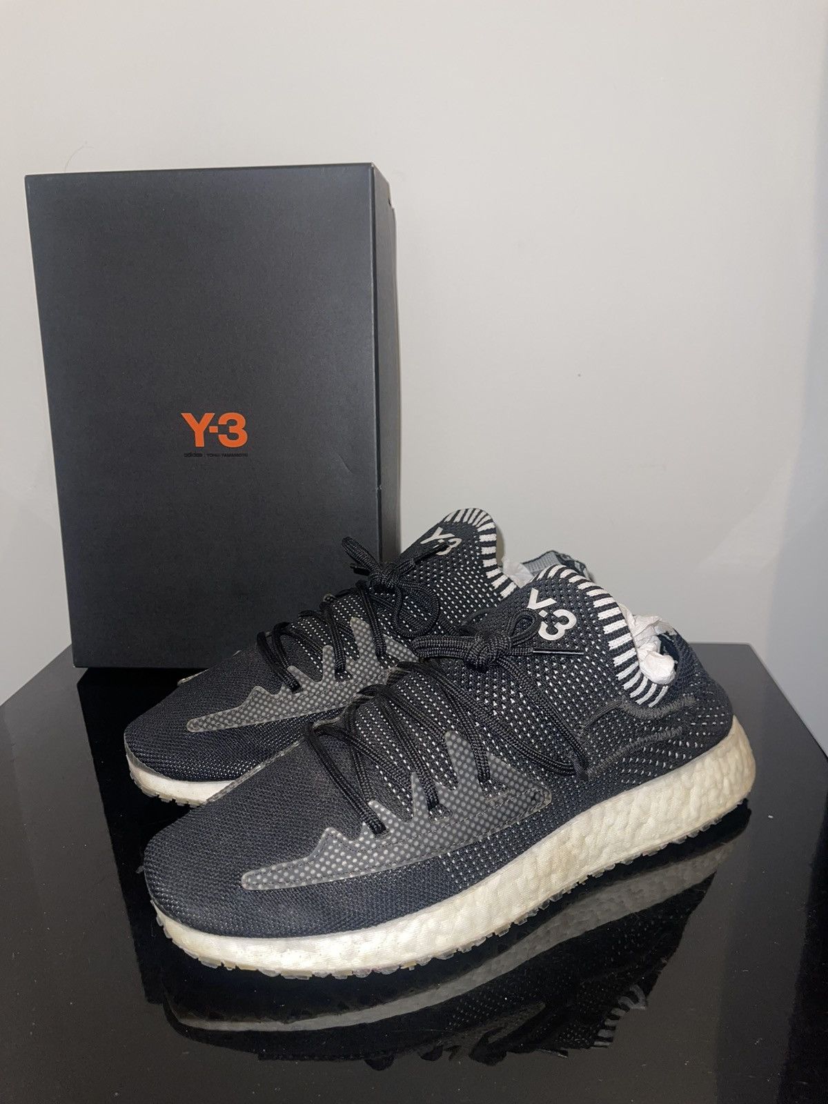Adidas × Y-3 Y-3 Low Top Sneakers Size US 11 / EU 44 - 1 Thumbnail