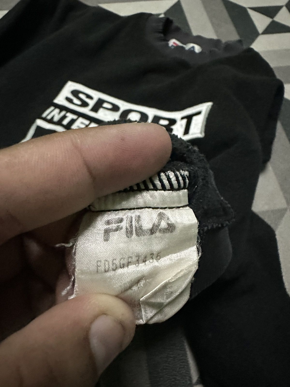 Fila Fila big logo sweatshirt Size US M / EU 48-50 / 2 - 9 Thumbnail