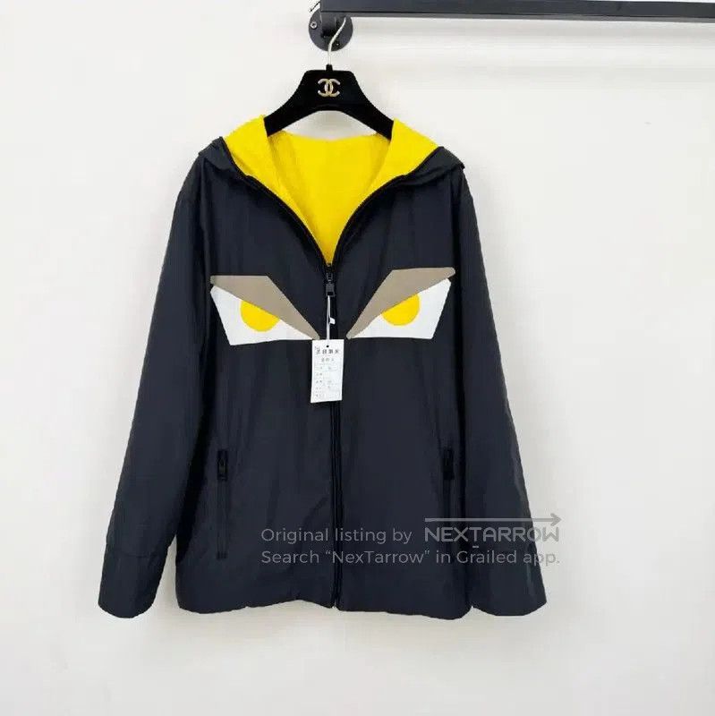Fendi Fendi Black Long Sleeve Mens Jacket . Size US S / EU 44-46 / 1 - 1 Thumbnail
